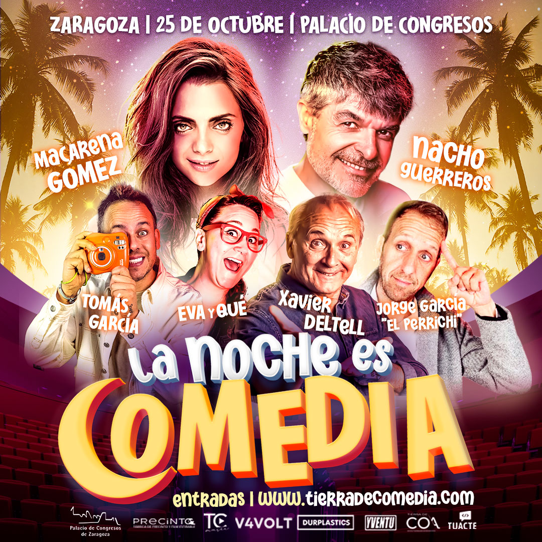 LA NOCHE ES COMEDIA 2025